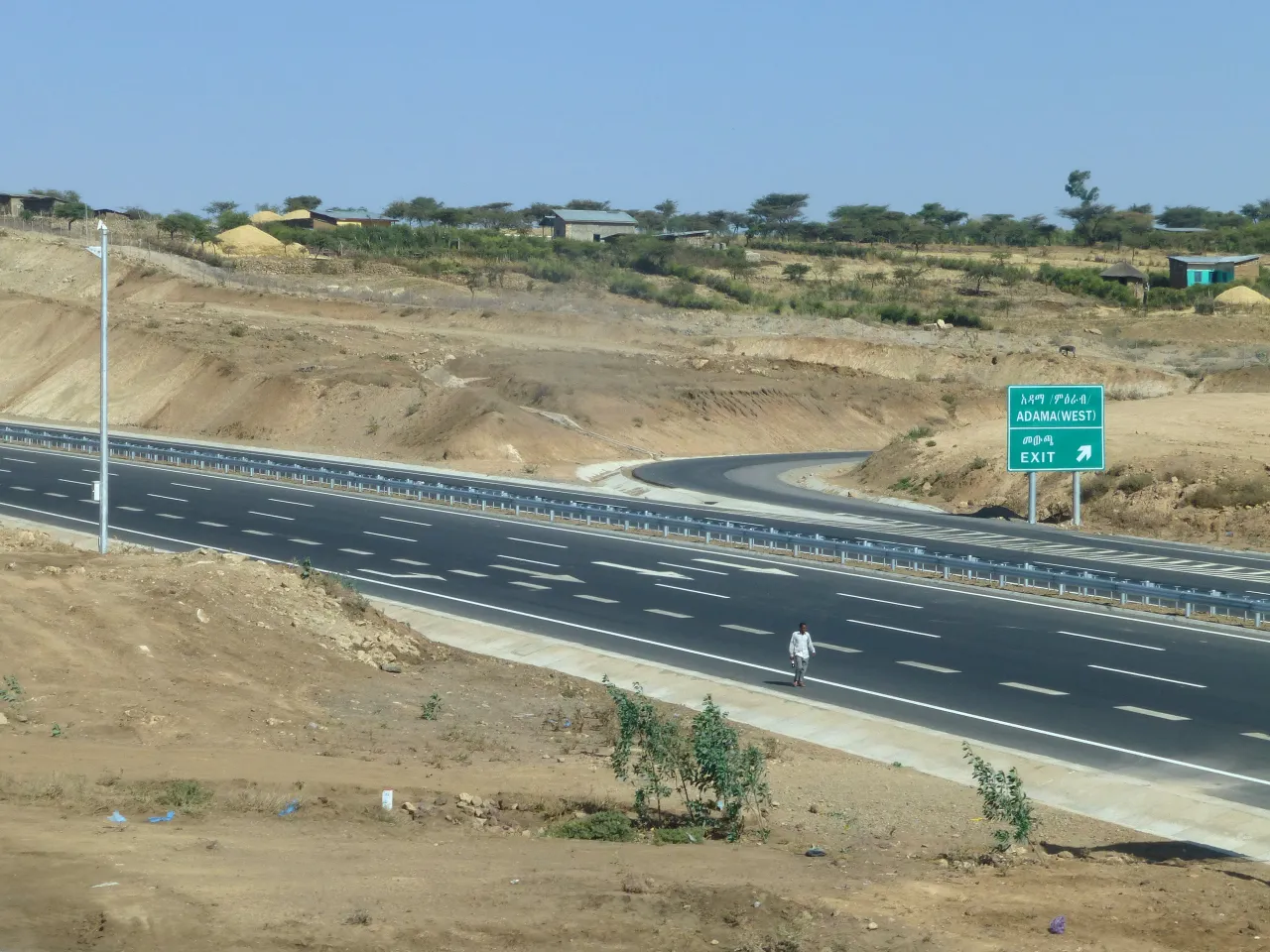 The Addis Ababa-Adama Expressway, Ethiopia's first toll road